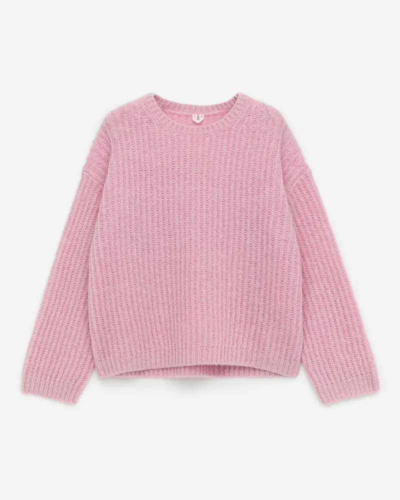 Arket Pullover Aus Wolle Und Mohair - Rosa Rosa