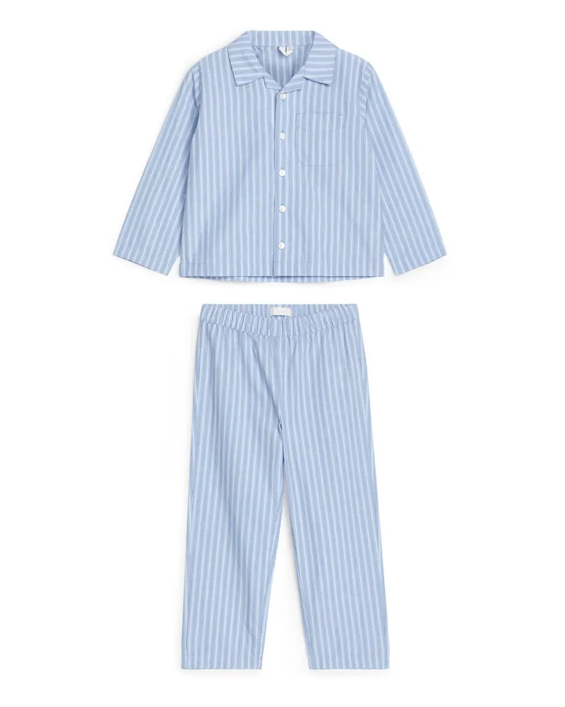 Arket Pyjama - Blau Hellblau