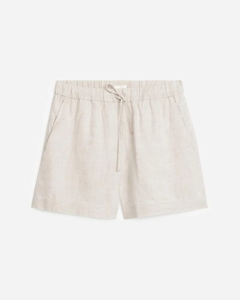 Arket Leinen-Shorts - Beige Beige