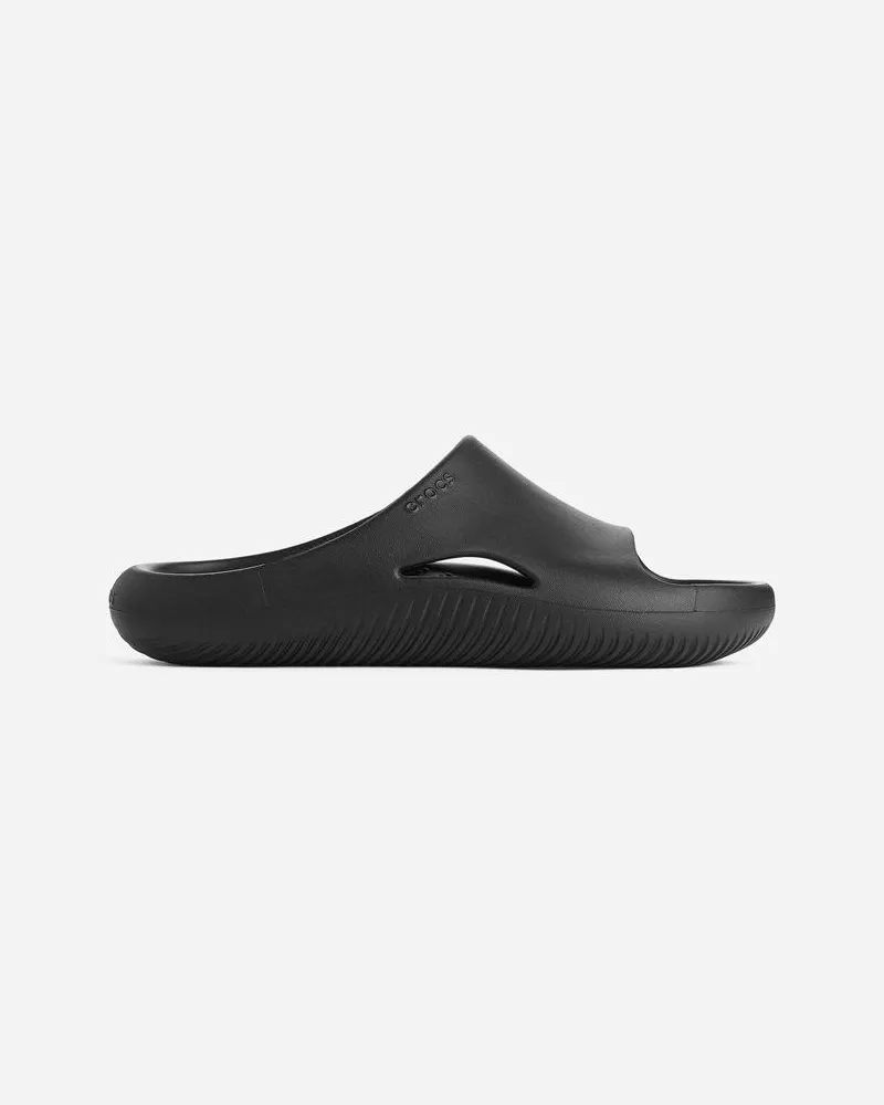 Arket Crocs Mellow Recovery Slides - Schwarz Schwarz