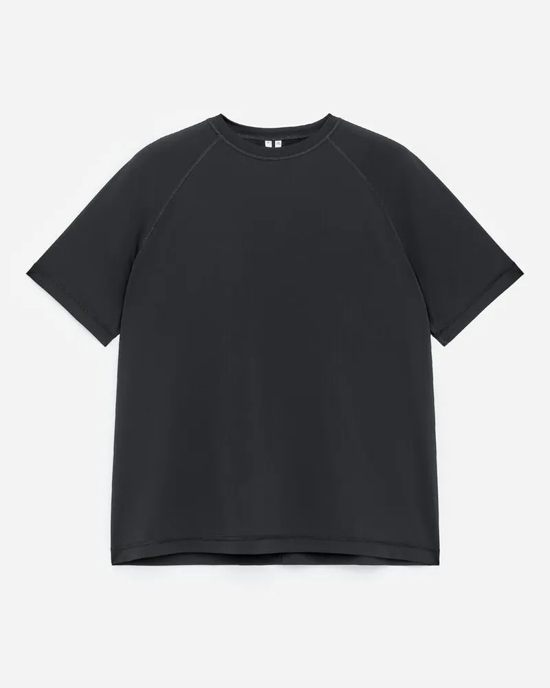 Arket ARKET ACTIVE Technisches T-Shirt -Schwarz Schwarz