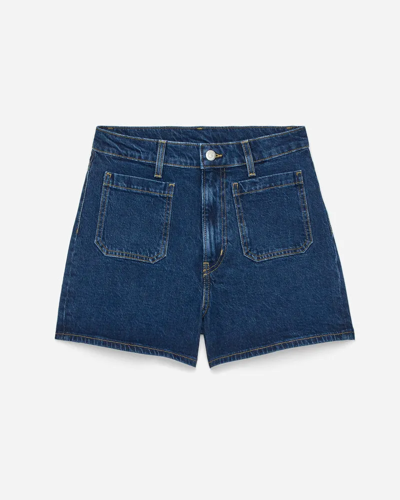 Arket LUPINE Shorts Mit Aufgesetzten Taschen -Blau Blau