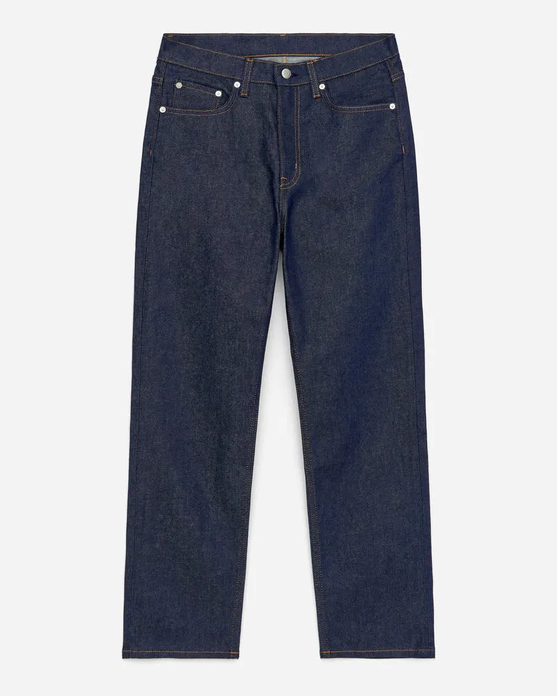 Arket JADE Cropped Slim Jeans -Blau Blau