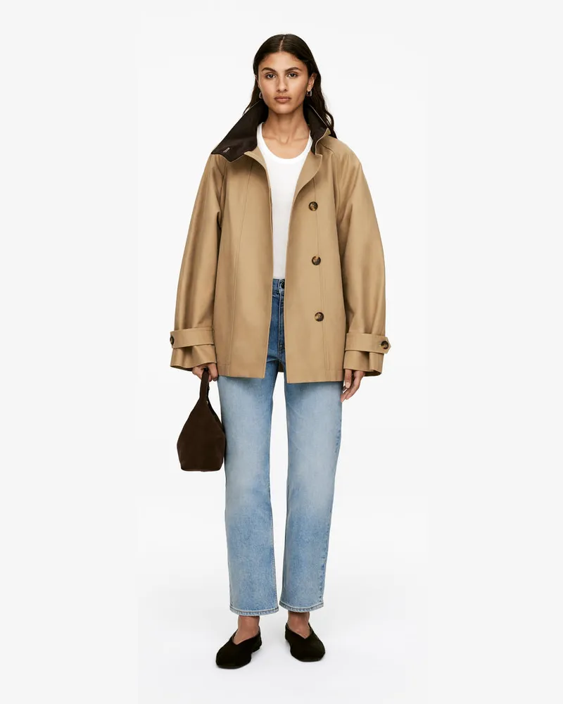 Arket JADE Cropped Slim Jeans -Blau Blau