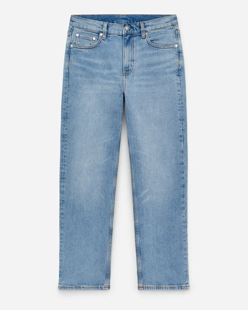 Arket Jade Cropped Slim Jeans - Blau Blau