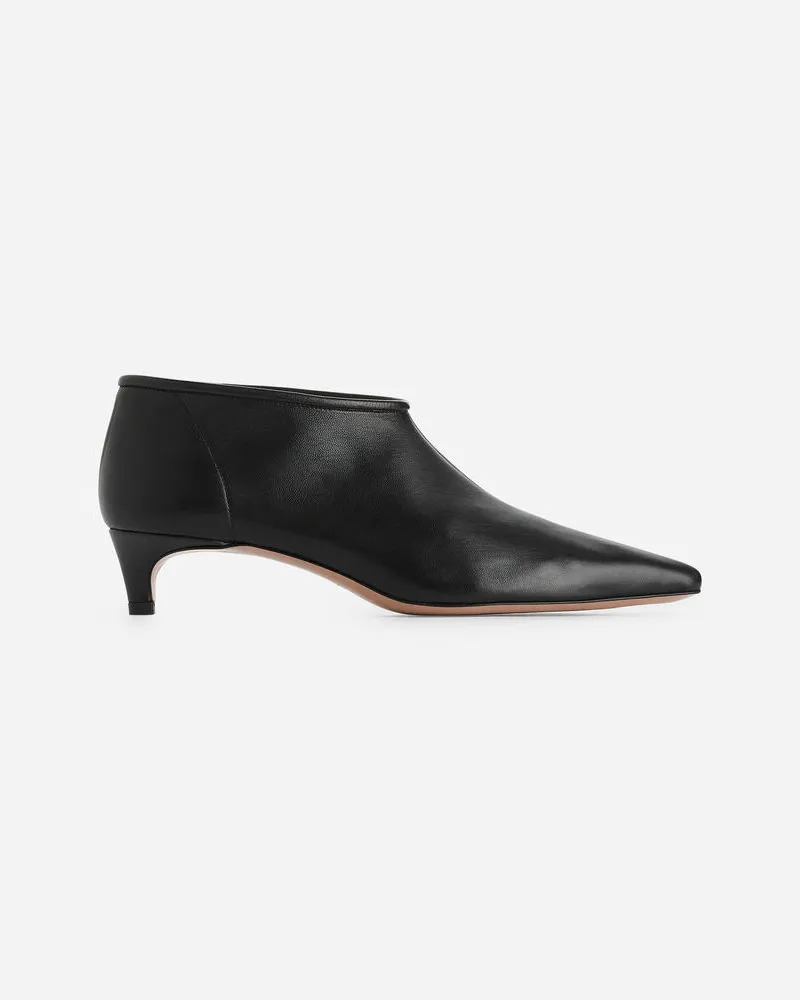 Arket Stiefel Aus Stretchleder - Schwarz Schwarz