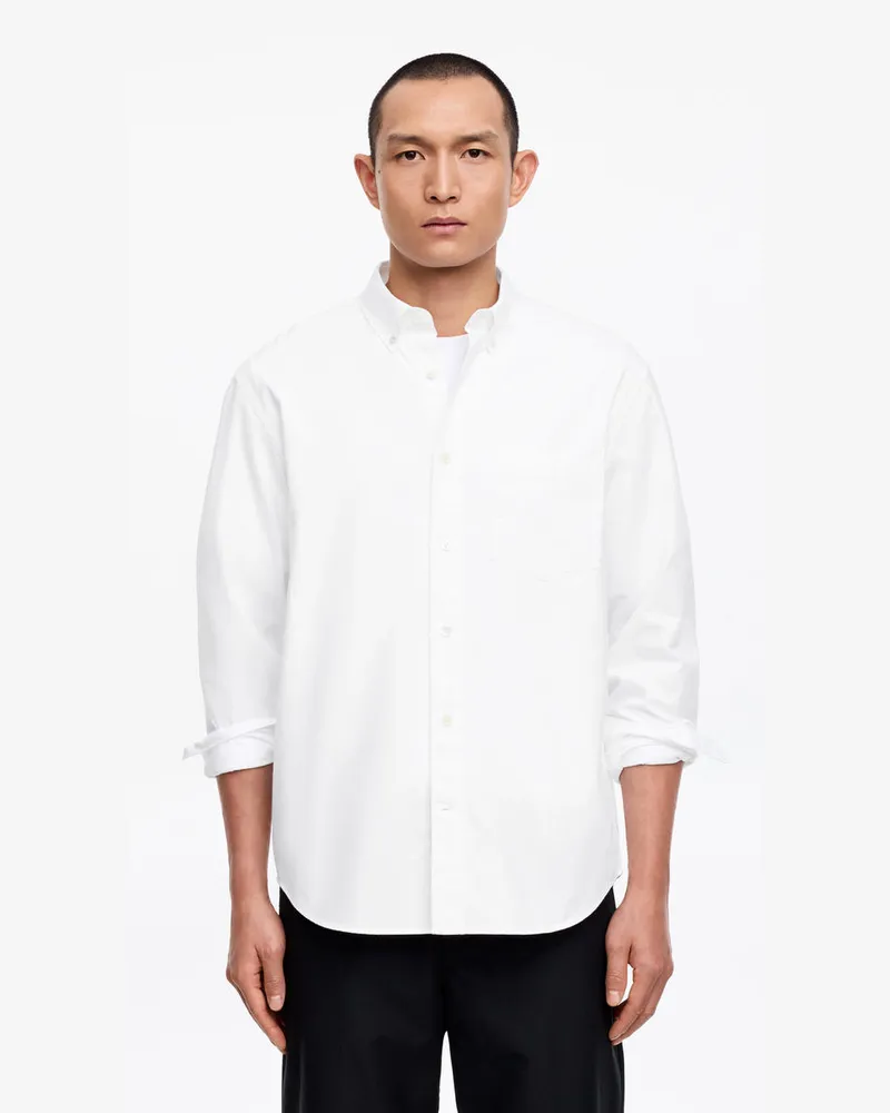 Arket Oxford-Hemd -Weiß Weiß