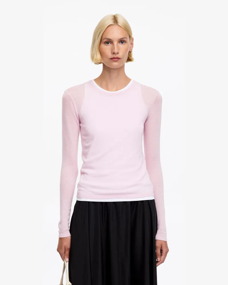 Arket Pullover Aus Reinem Kaschmir -Rosa Rosa