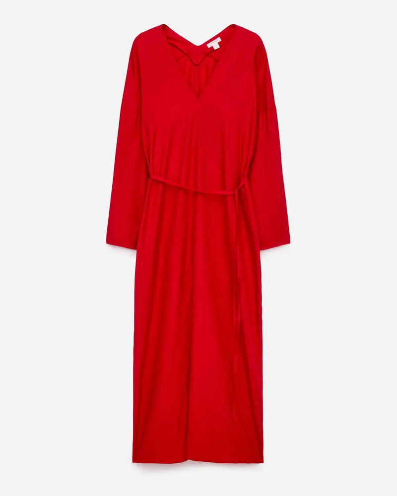 Arket Maxikleid Aus Seidenmischung - Rot Rot