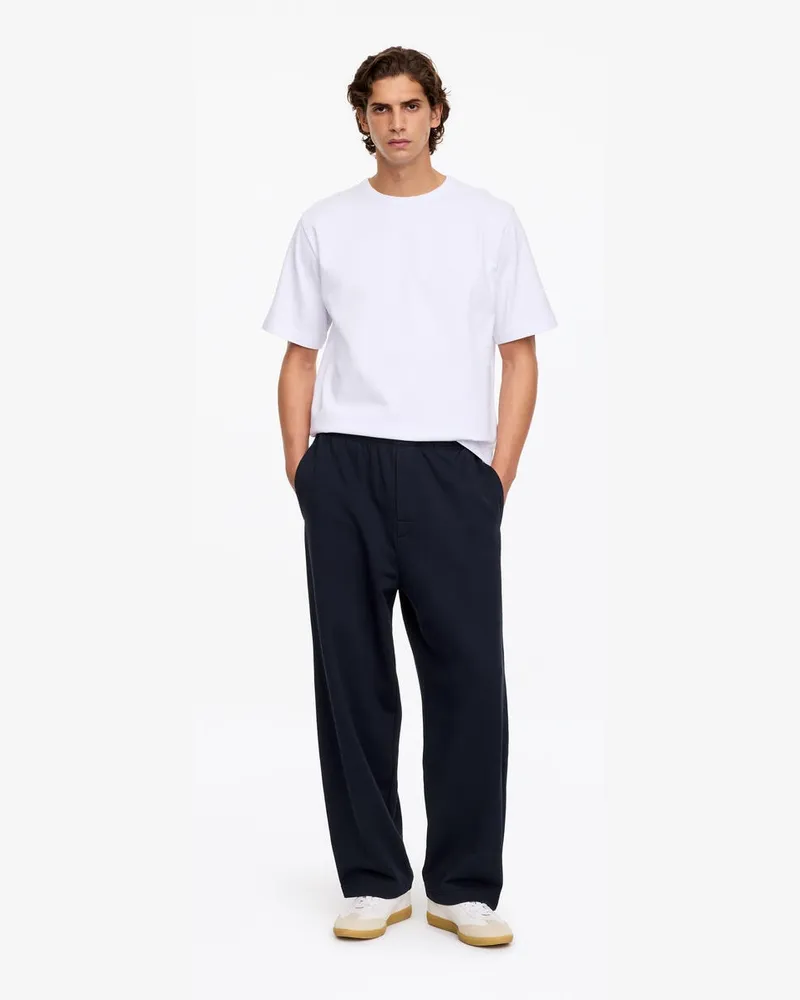 Arket Loungehose Aus Jersey -Blau Blau