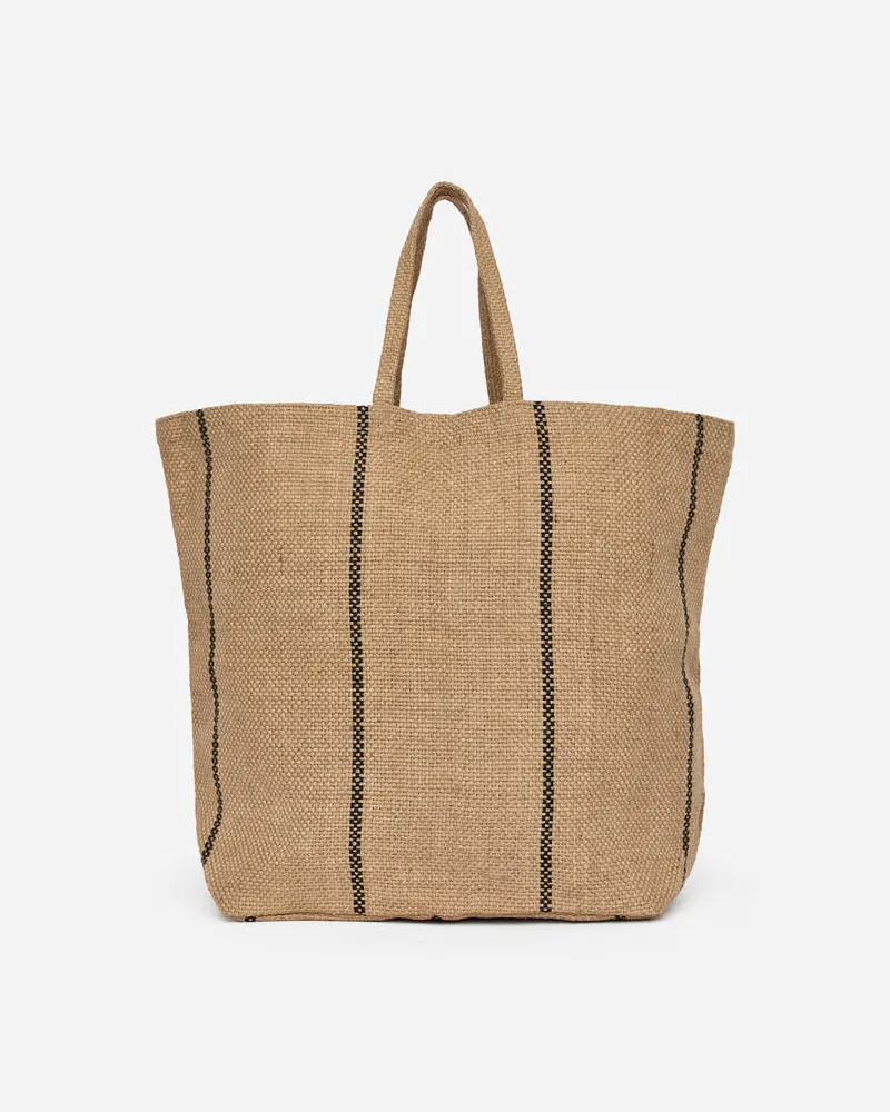 Arket Jutetasche - Beige Beige
