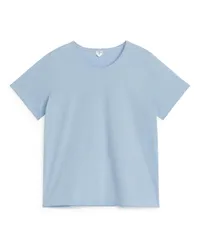 Arket Pyjama-T-Shirt Blau