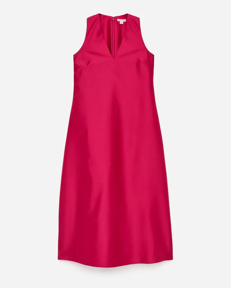 Arket Kleid Mit V-Ausschnitt -Rosa Rosa