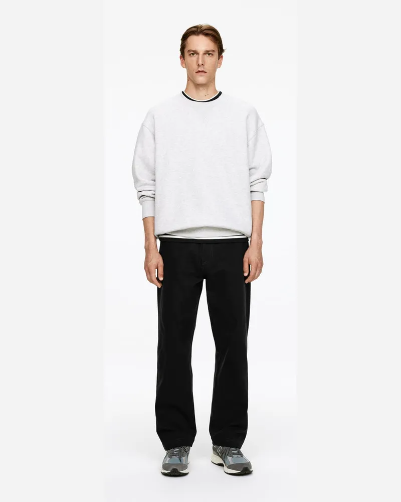 Arket Weite Five-Pocket-Hose -Schwarz Schwarz