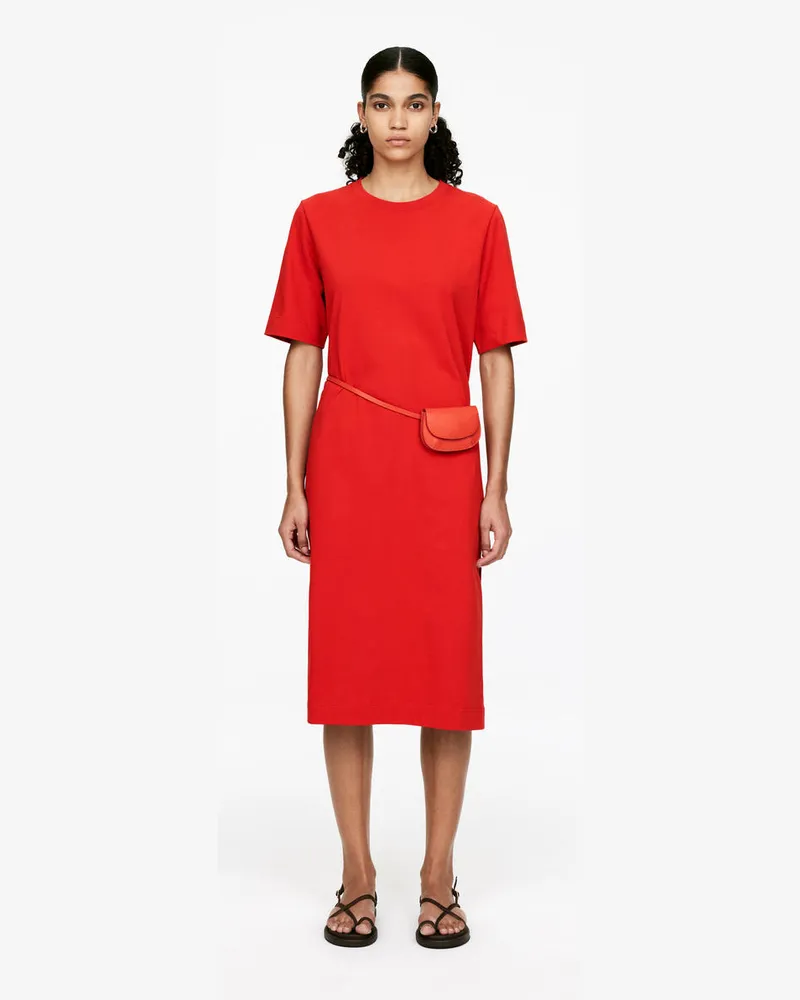 Arket T-Shirt-Kleid -Rot Rot