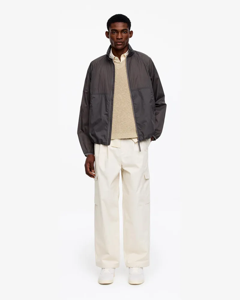 Arket Weite Cargohose -Weiß Weiß