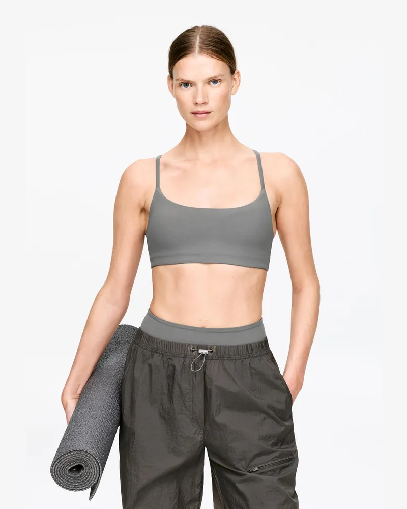 Arket Weicher Stretch-BH -Grau Grau