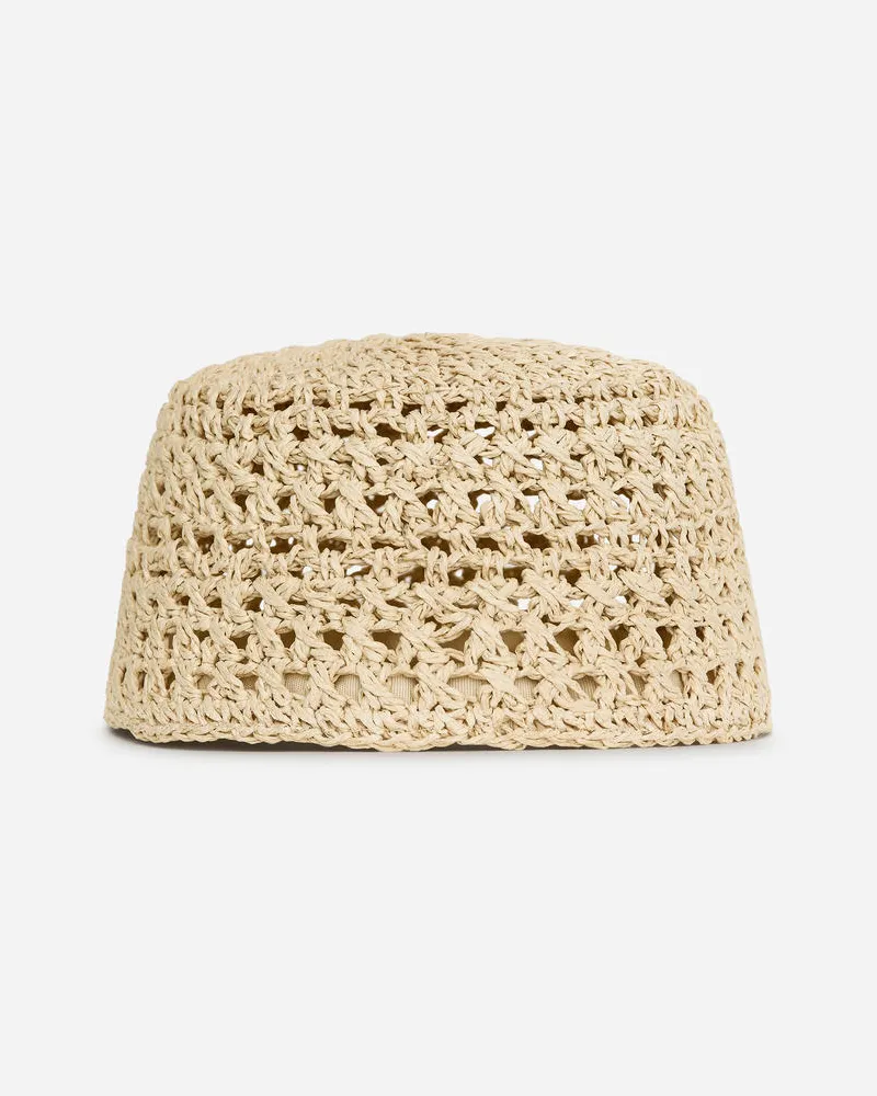 Arket Strohhut -Beige Beige