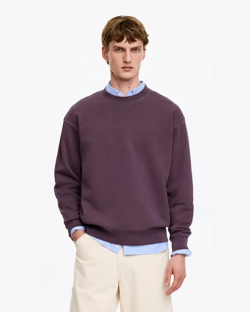 Arket Legeres Sweatshirt -Lila Lila