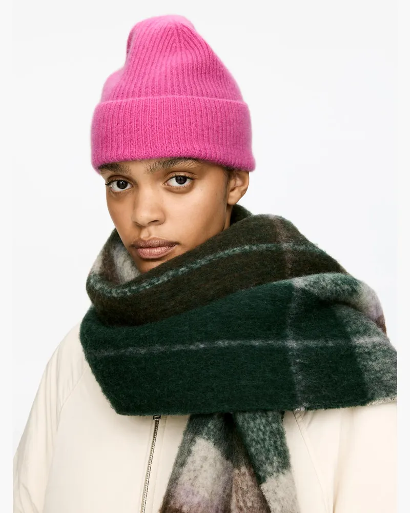 Arket Beanie Aus Kaschmir -Rosa Rosa