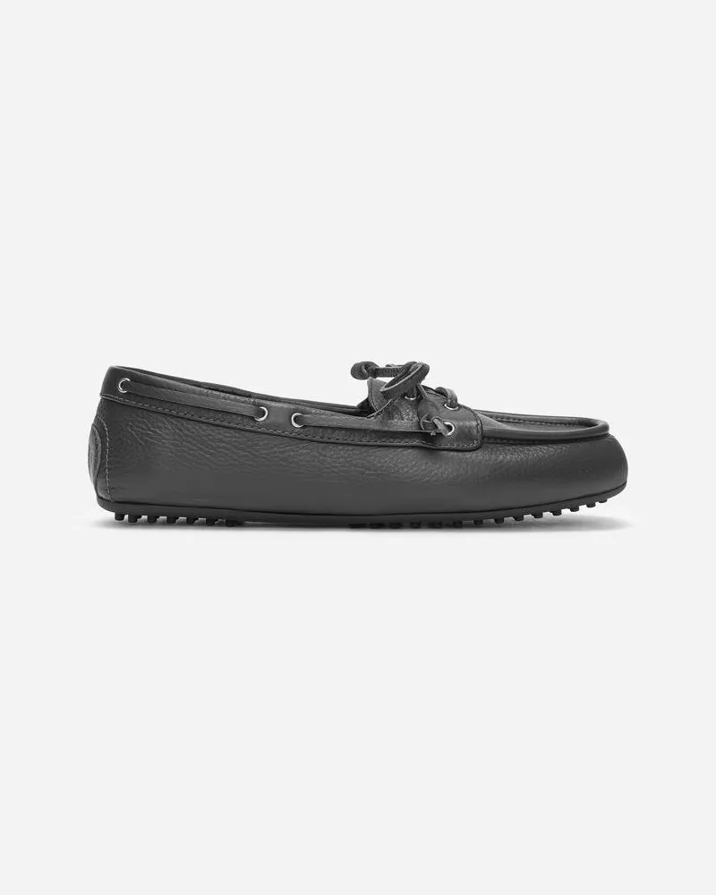 Arket Bootsschuh Aus Leder -Grau Grau