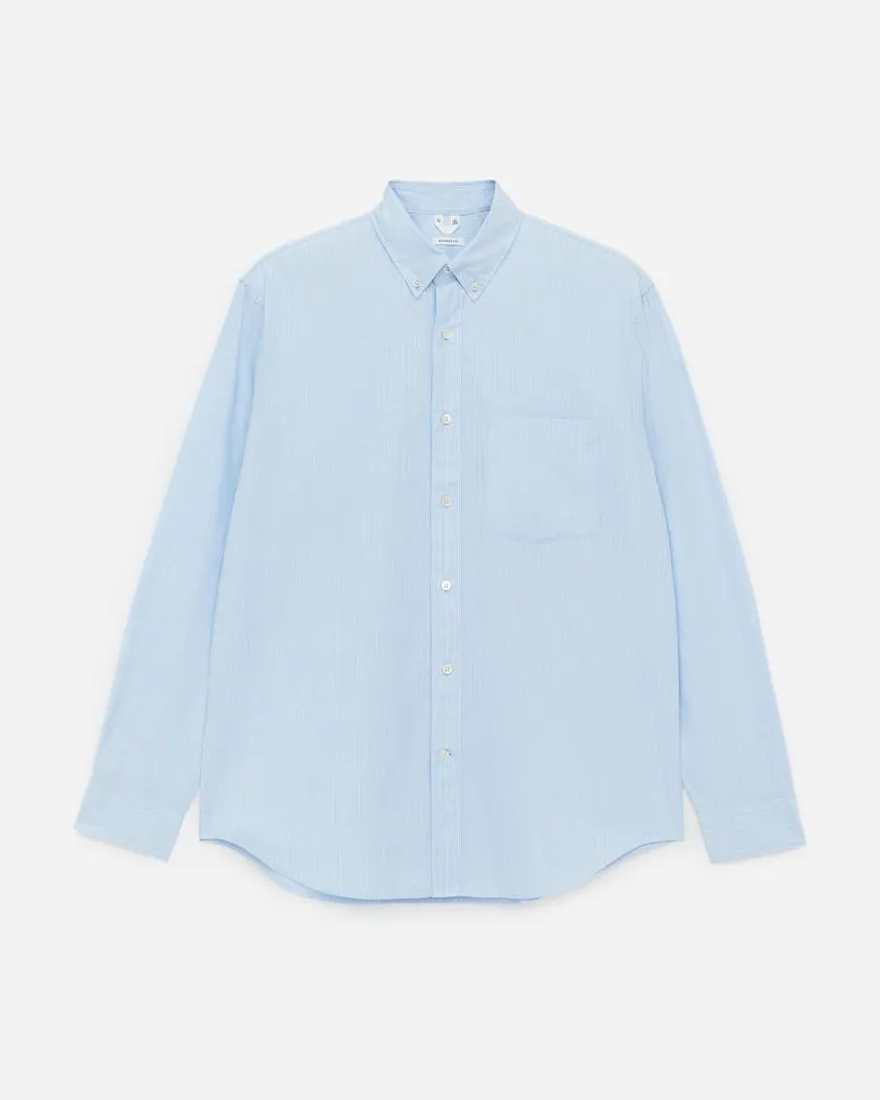 Arket Lockeres Button-down-Hemd -Blau Blau