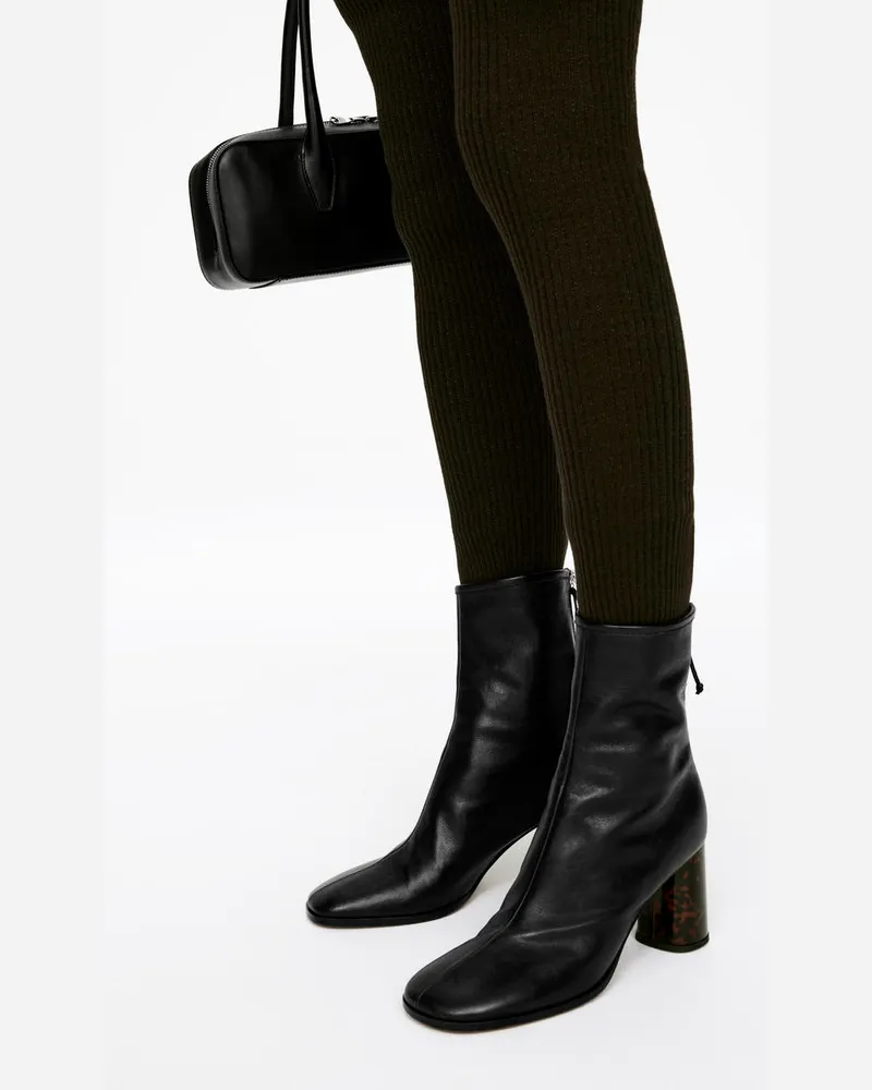 Arket Sock Boot Mit Schildpattdetail -Schwarz Schwarz