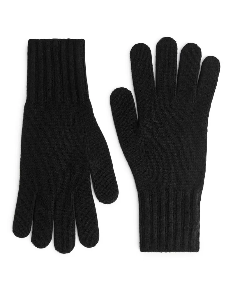 Arket Handschuh Aus Kaschmirmischung -Schwarz Schwarz