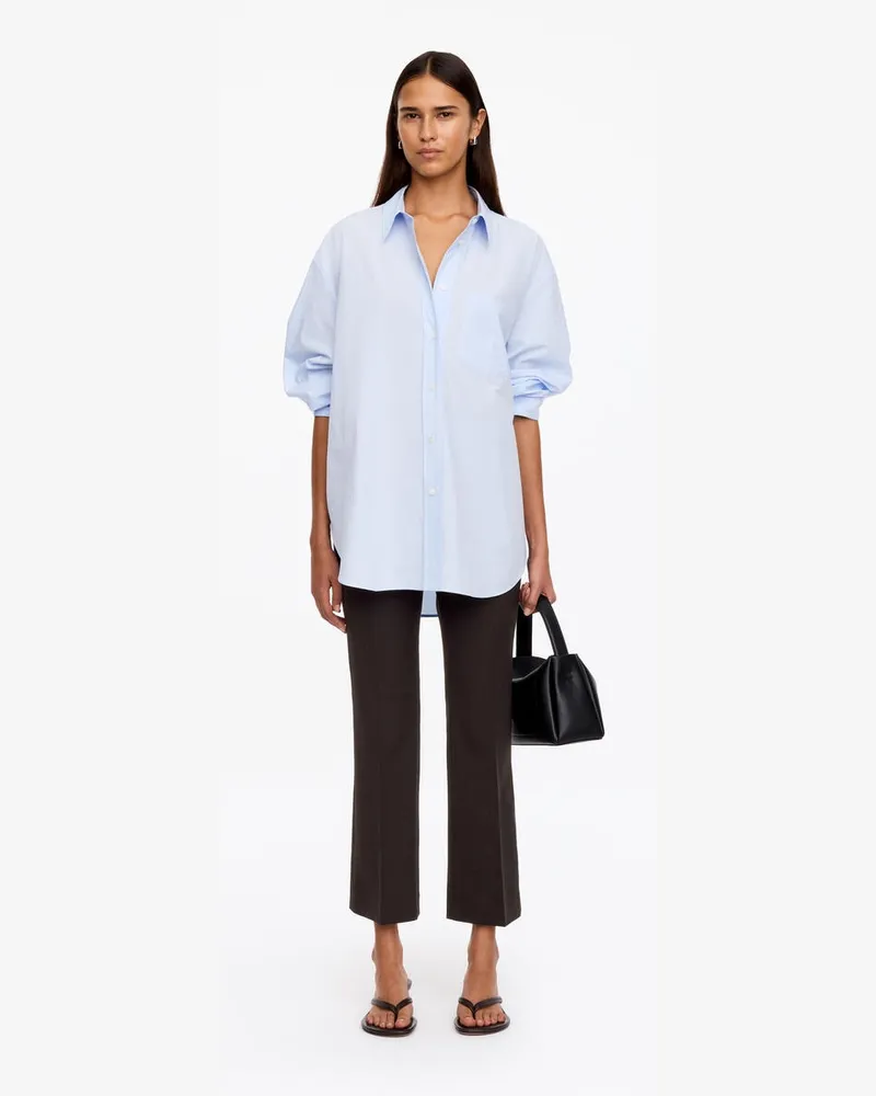 Arket Cropped-Hose Mit Geradem Bein -Braun Braun