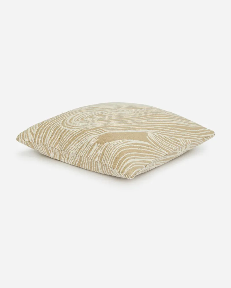 Arket Kopfkissenbezug Aus Baumwolle Und Wolle 50 X 50 Cm - Beige|Weiß|Mehrfarbig Beige