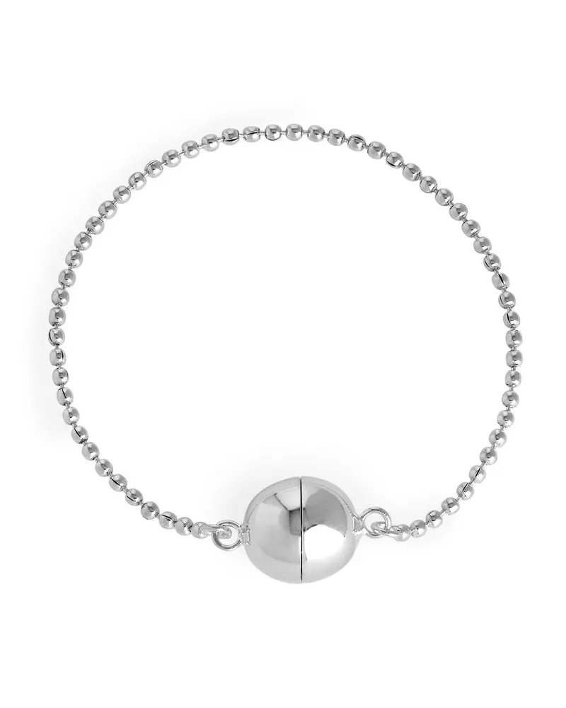 Arket Kugelarmband Mit Silberplattierung -Silberfarben Silberfarben