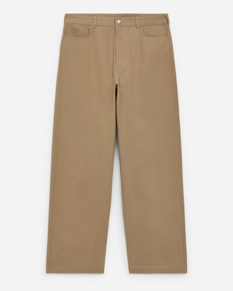 Arket Weite Five-Pocket-Hose -Beige Beige