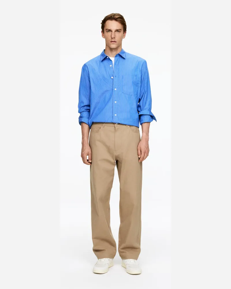 Arket Weite Five-Pocket-Hose -Beige Beige