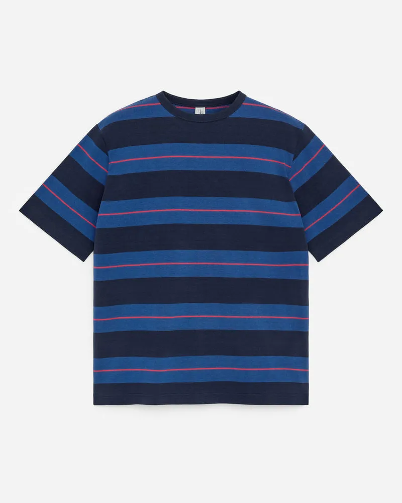 Arket Lockeres T-Shirt -Blau Blau