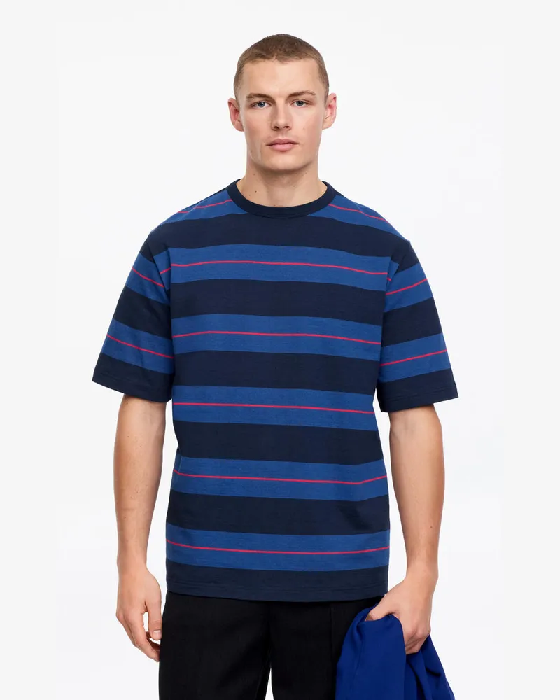 Arket Lockeres T-Shirt -Blau Blau