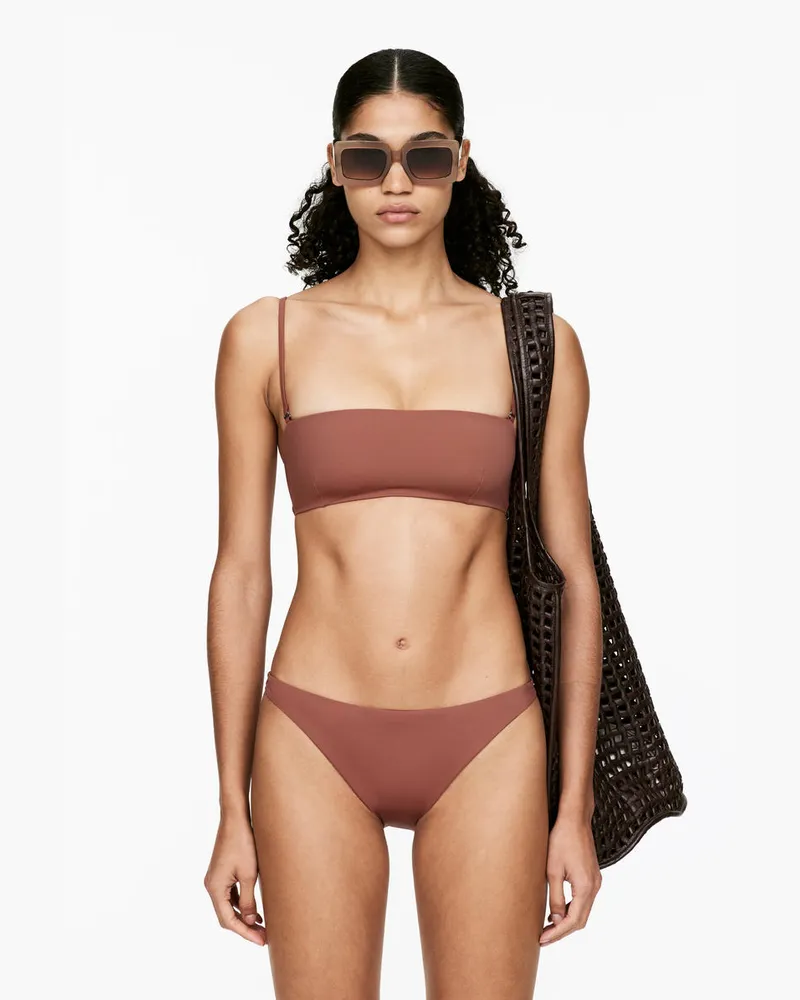 Arket Bikinioberteil -Orange Orange