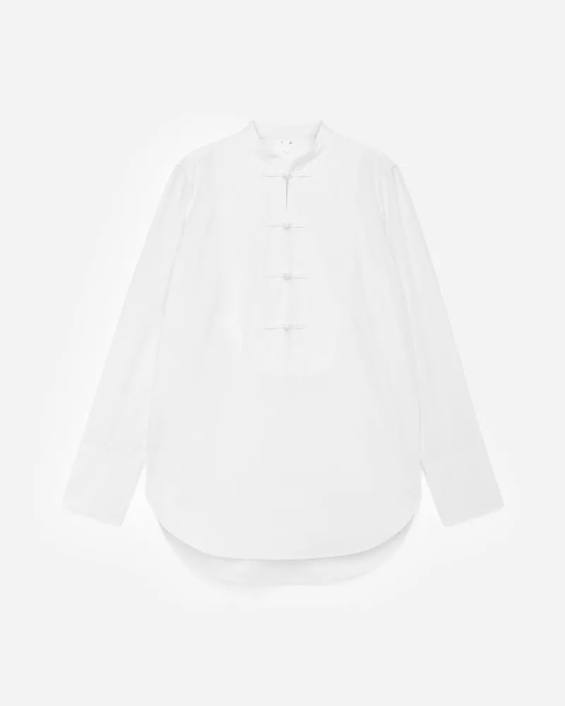 Arket Smokinghemd -Weiß Weiß