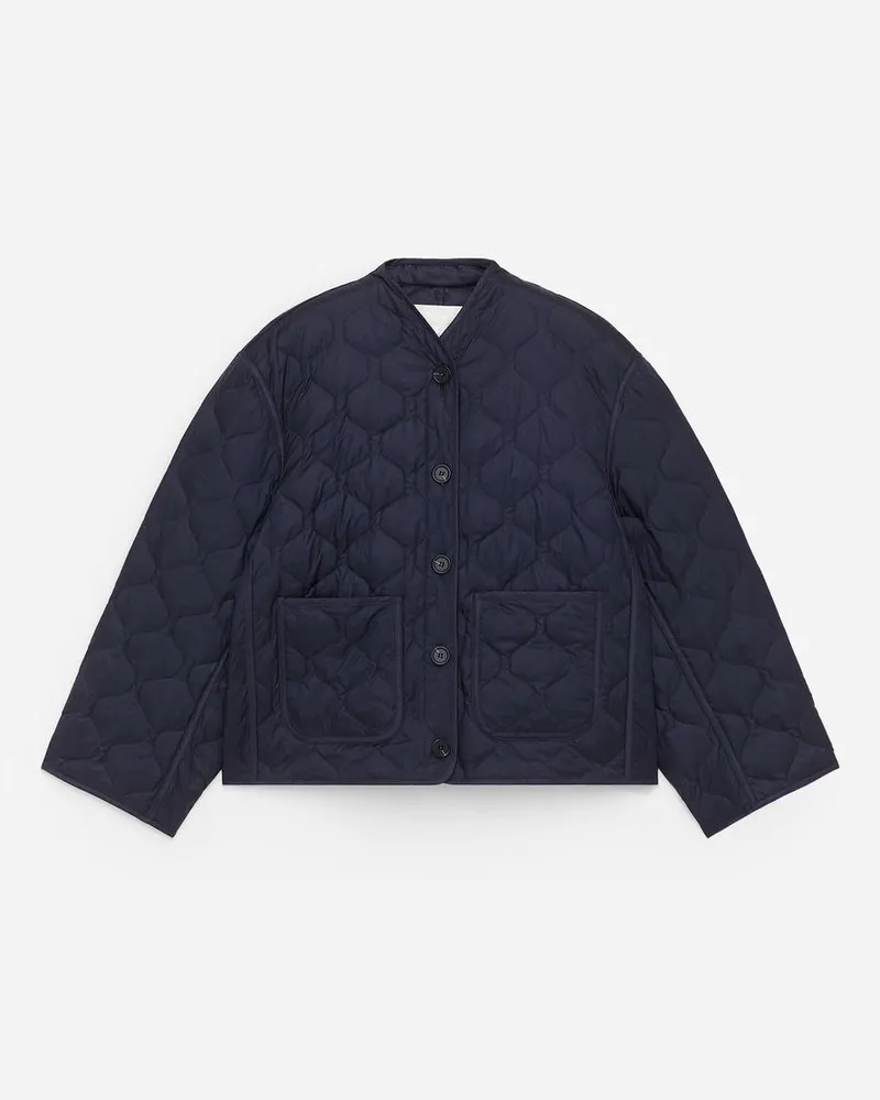 Arket Upcycled Down™ 2-in-1-Liner-Jacke -Blau Blau