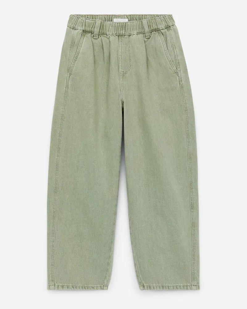 Arket Verwaschene Hose Aus Denim - Grün Grün