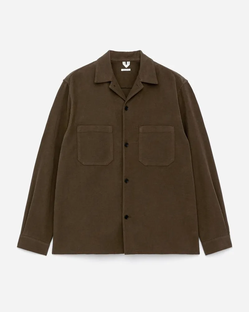 Arket Overshirt Aus Baumwoll-Moleskin -Beige Beige