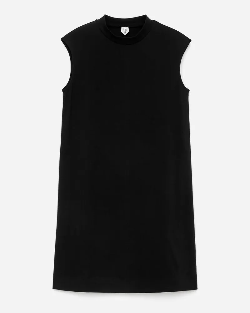 Arket Minikleid Mit Flügelärmeln -Schwarz Schwarz