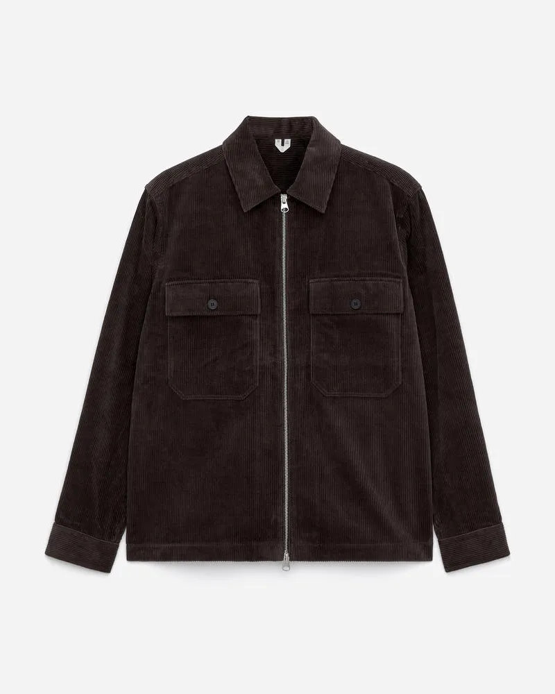 Arket Overshirt Aus Cord -Braun Braun
