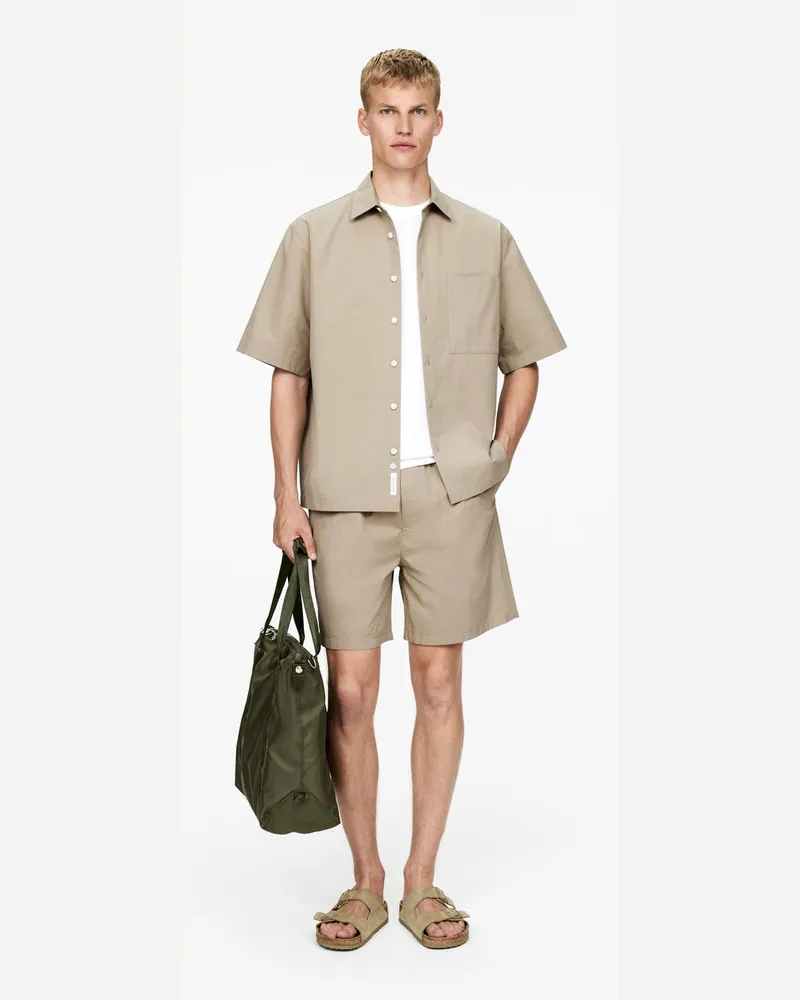 Arket Baumwollshorts -Beige Beige