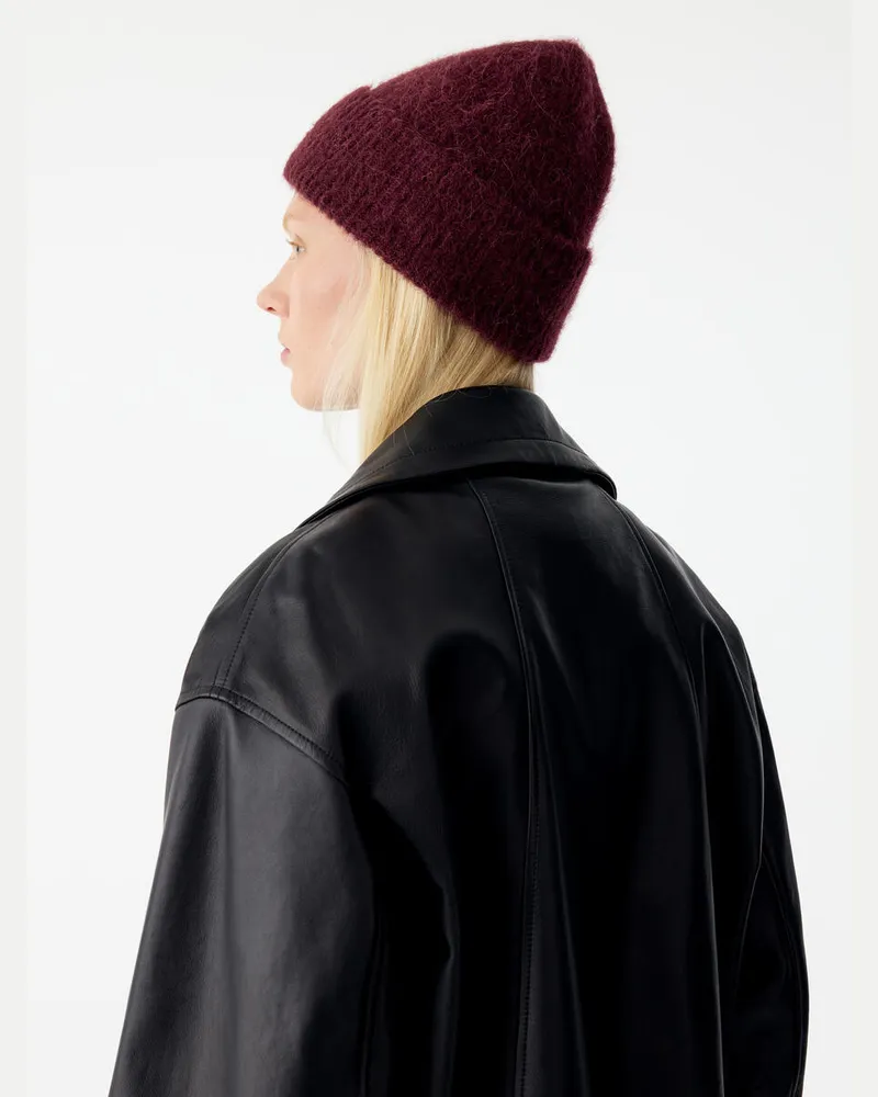 Arket Beanie Aus Alpakawollmischung -Rot Rot