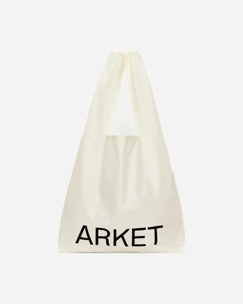 Arket Faltbare Tragetasche - Beige Hellbeige