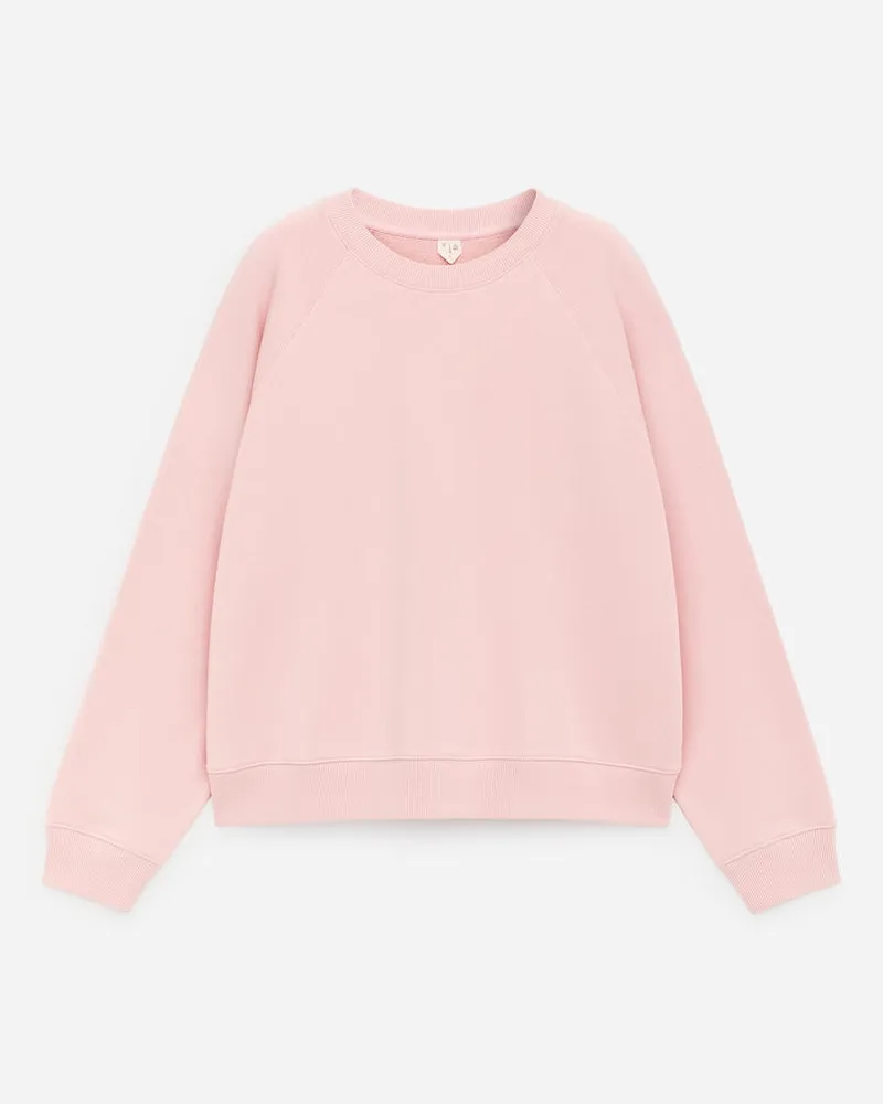 Arket Frottee-Sweatshirt -Rosa Rosa