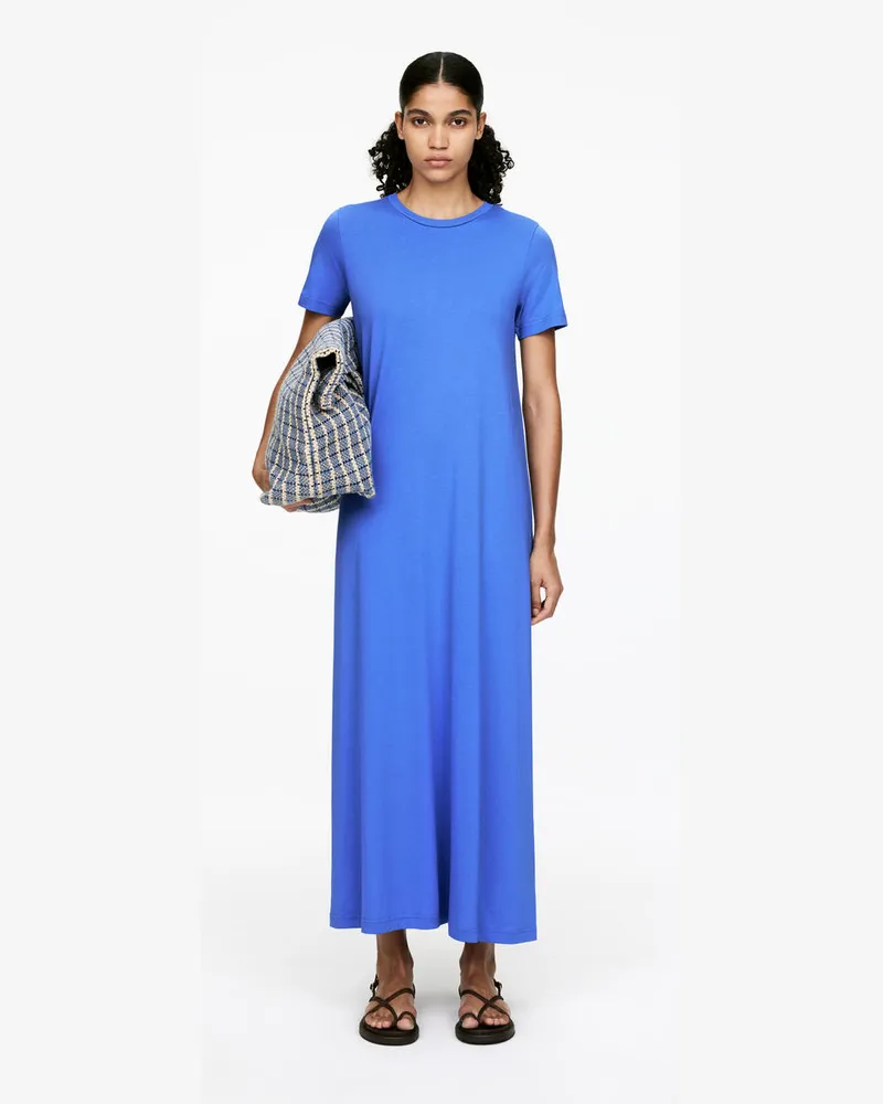 Arket T-Shirt-Maxikleid -Blau Blau