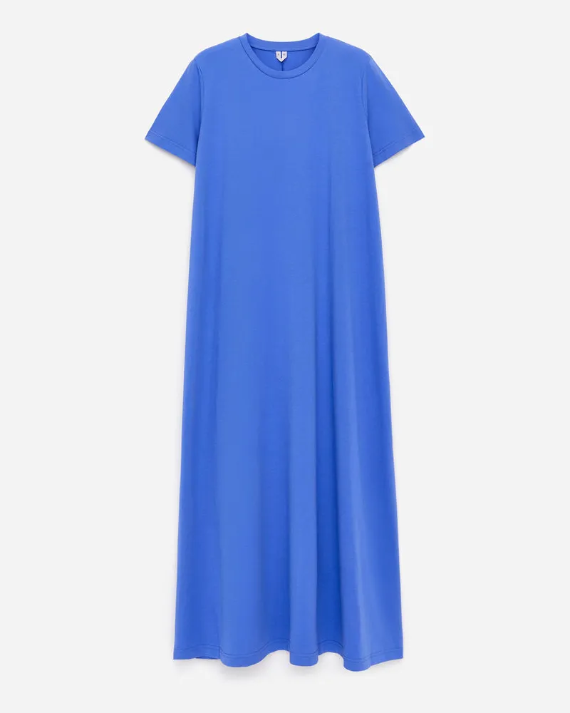 Arket T-Shirt-Maxikleid -Blau Blau