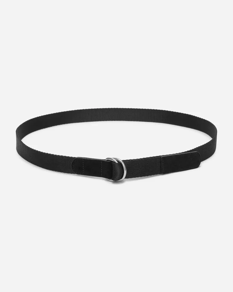 Arket Gurtband-Gürtel Mit D-Ring -Schwarz Schwarz