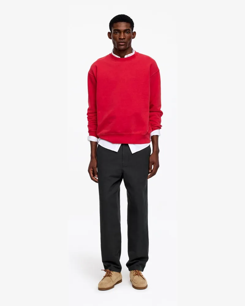 Arket Hose Aus Leinenmix -Schwarz Schwarz